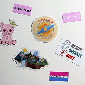 The Adventurers Sticker Pack